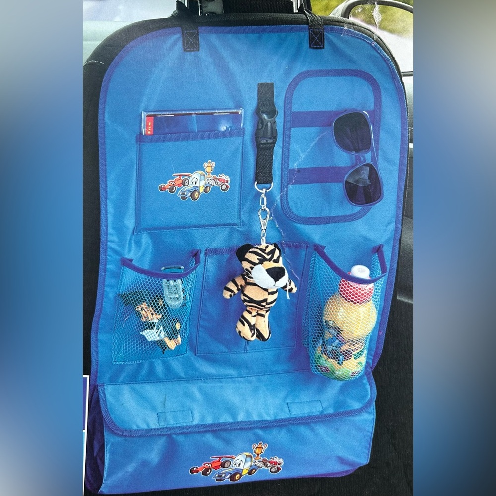 Kids Backseat Car Travel Storage Kids Toys Organizer